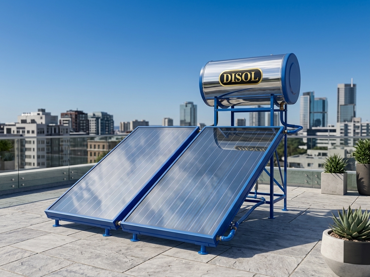 DISOL Solar Water Heater with Stainless Steel Tank